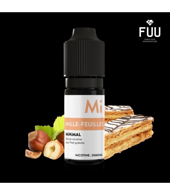 MINIMAL MILLE FEUILLES Sels de Nicotine 10ml - Fuu